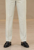 Warm Beige Formal Straight Fit Pant