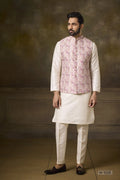 Kurta Pajama & Vest - W-1025