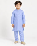Kids Purple Kurta Pajama