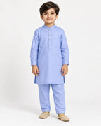 Kids Purple Kurta Pajama