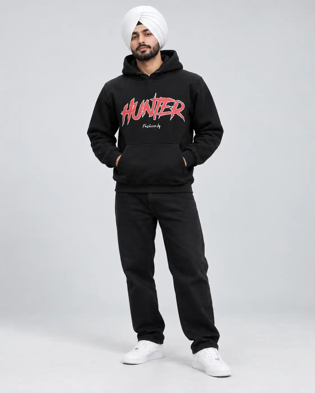 Hunter Hoodie Black