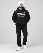 Savage Black Hoodie, No Limits