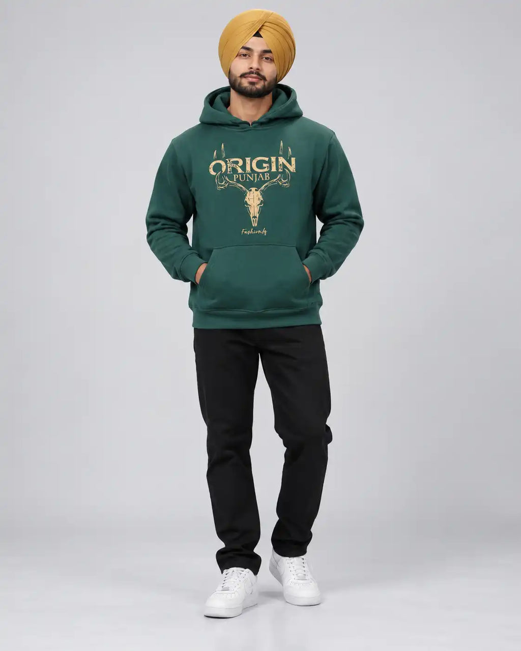 Origin Punjab Hoodie Green