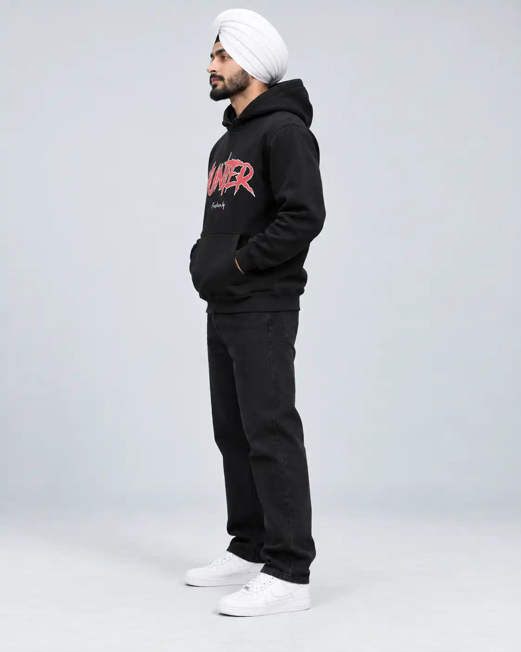 Hunter Hoodie Black