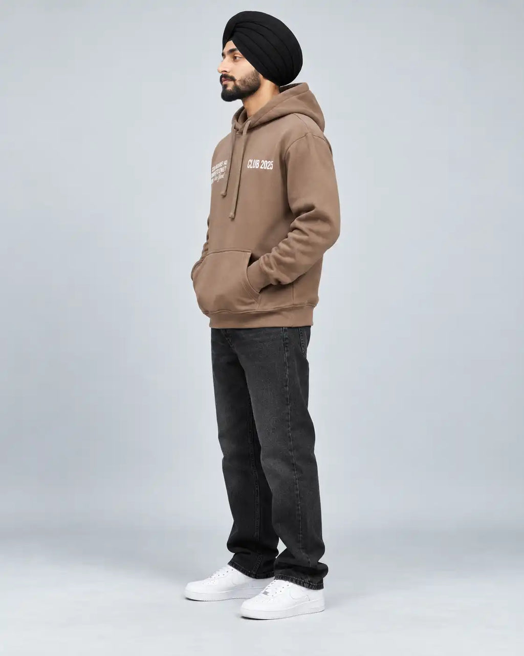 Silence Hoodie Brown