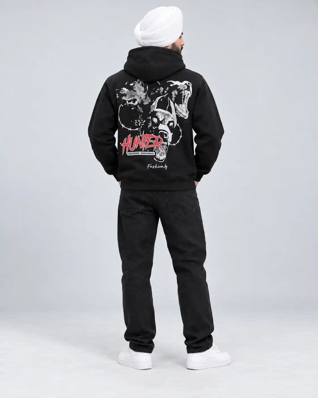 Hunter Hoodie Black
