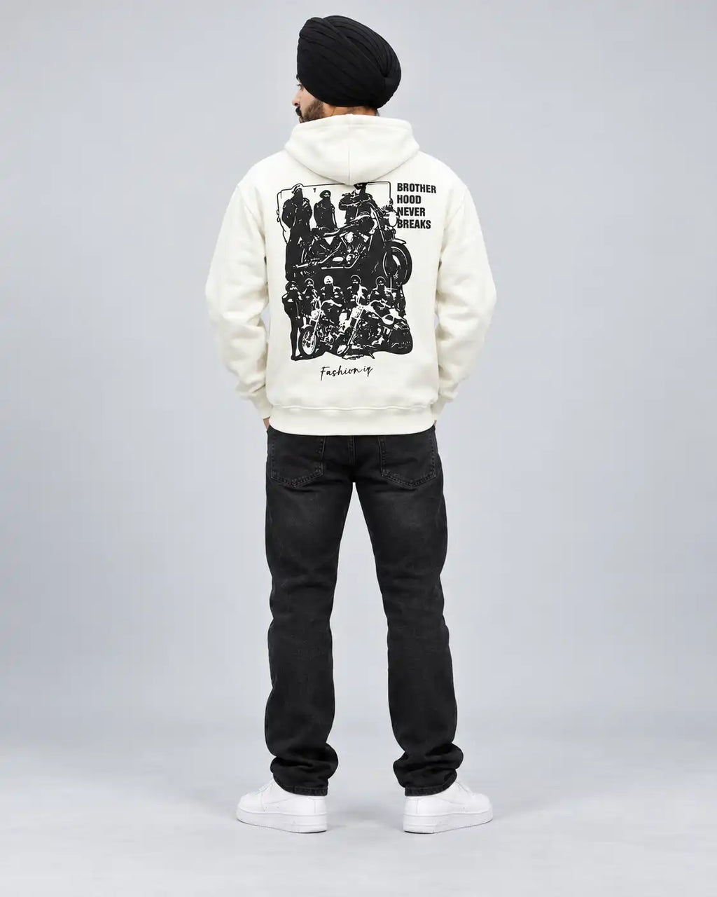 Brotherhood Hoodie White