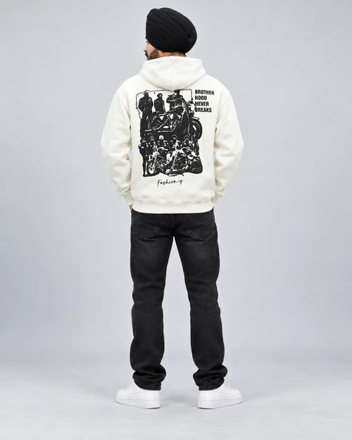 Brotherhood Hoodie White