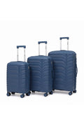 Blue 3 Piece Set Suitcase
