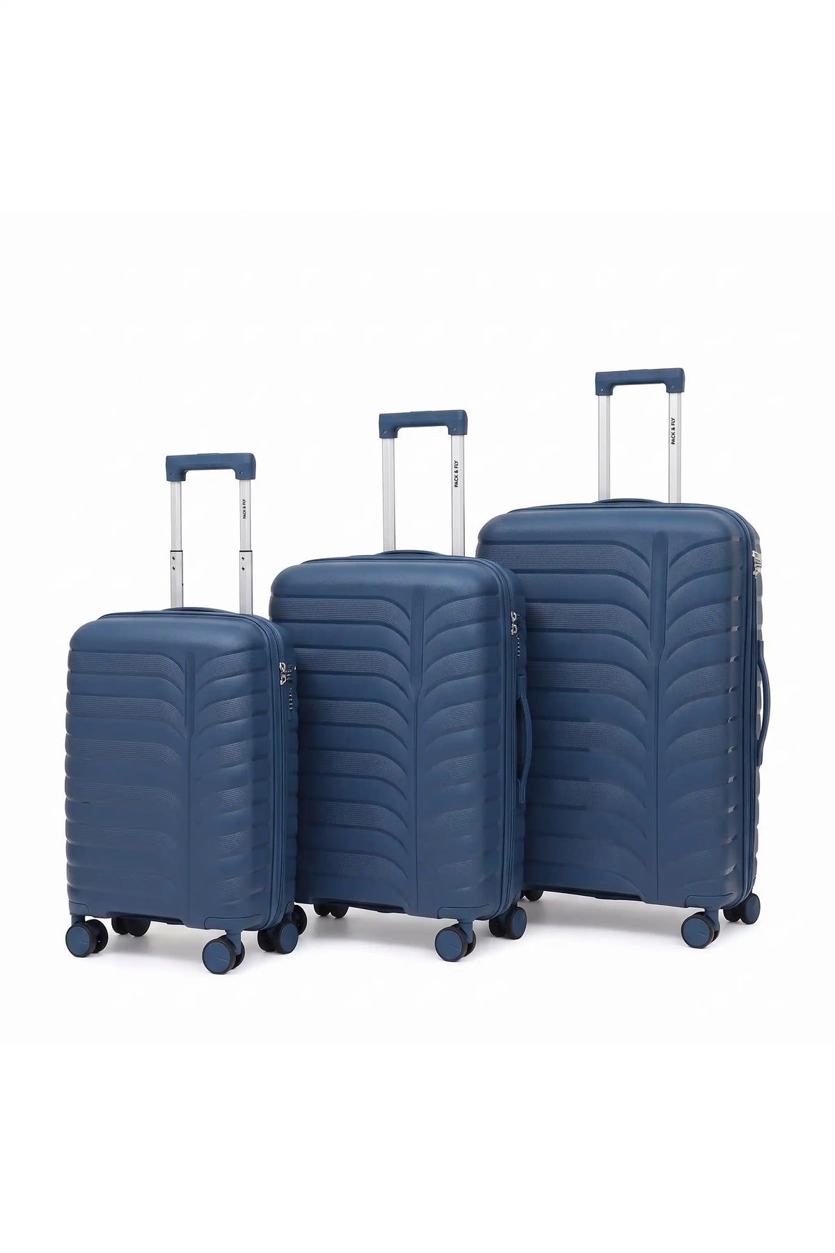 Blue 3 Piece Set Suitcase