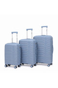 Skyblue 3 Piece Set Suitcase