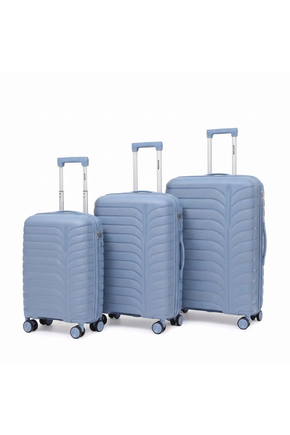 Skyblue 3 Piece Set Suitcase