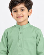 Kids Pista Kurta Pajama