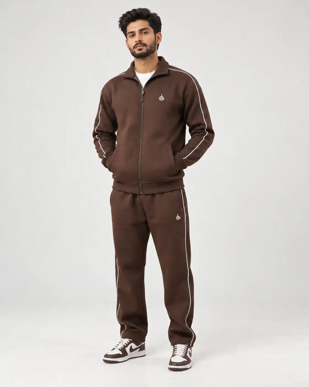 Brown Track Suit