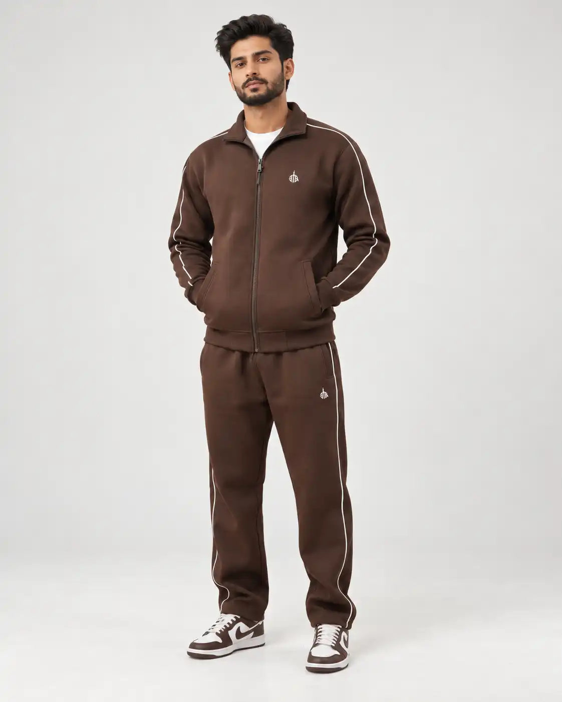 Brown Track Suit