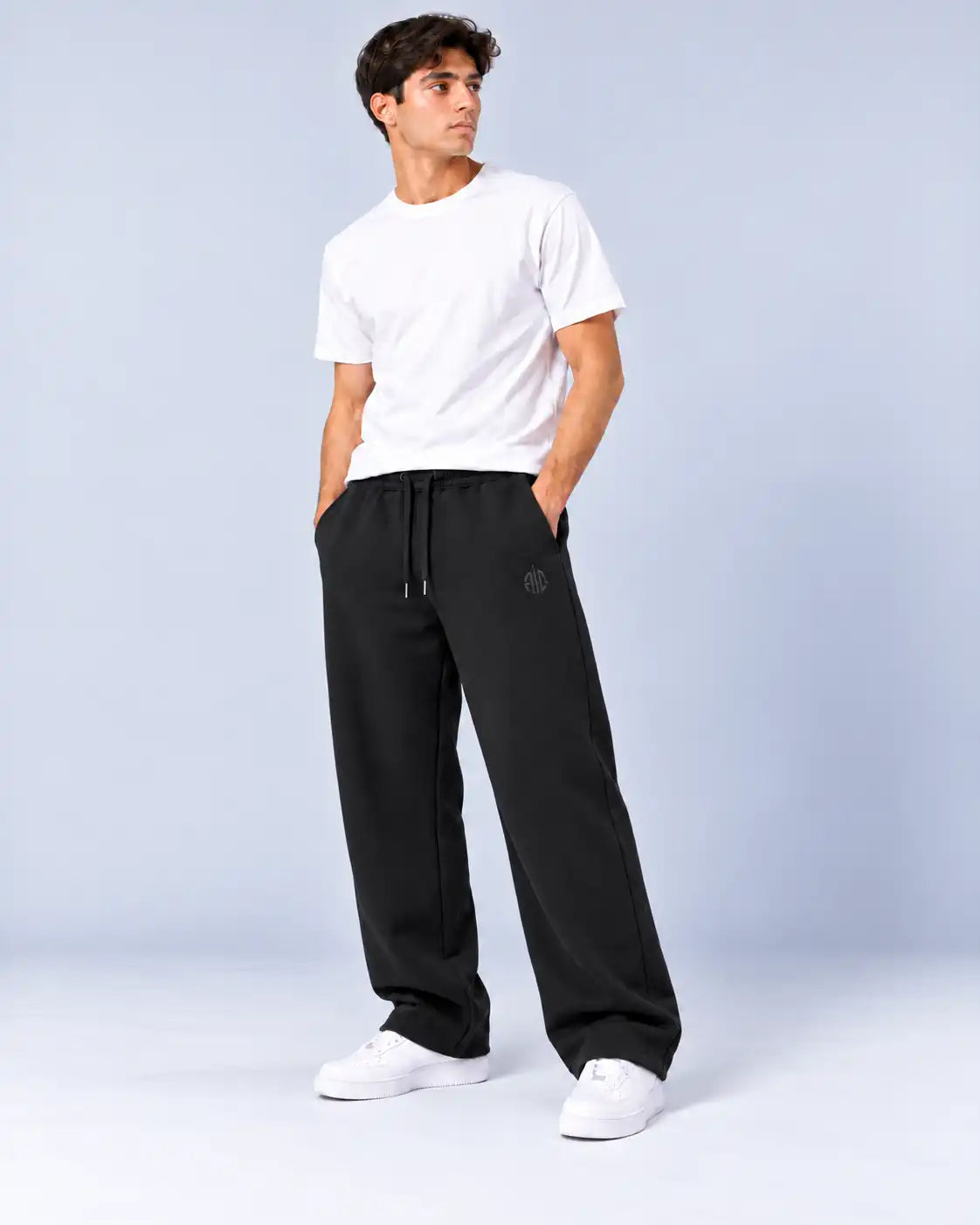 Black Winter Lowers (Trousers)