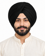 Full Voil Natural & Earthy  Shades Turban