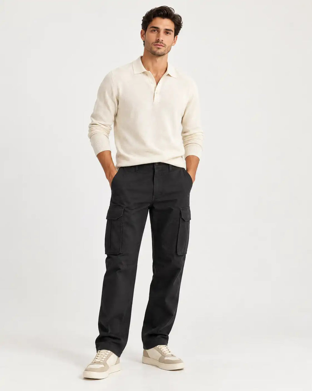Black Cargo Pant