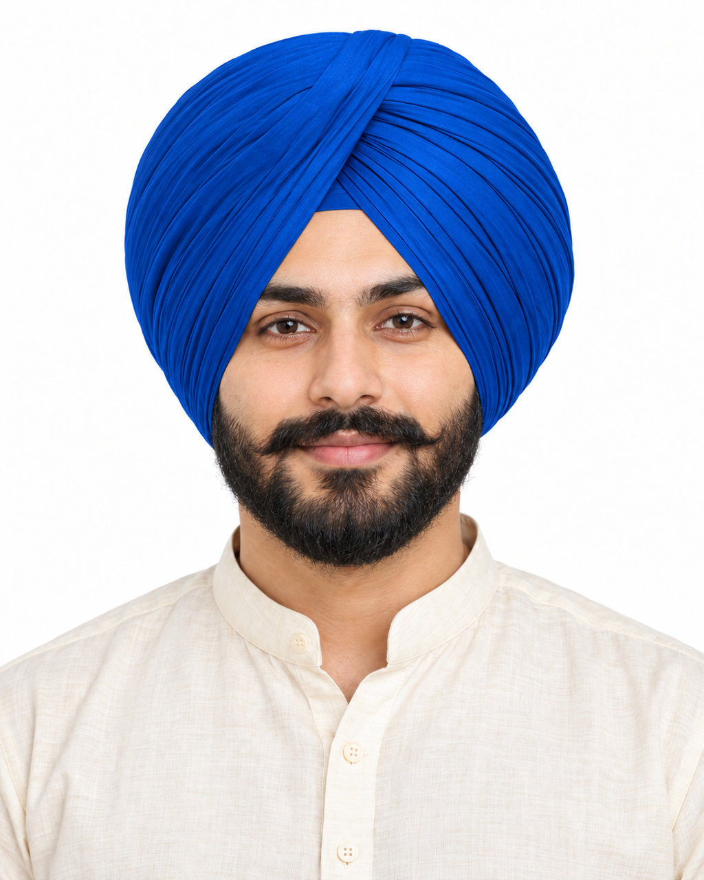 Full Voil Blue Turban