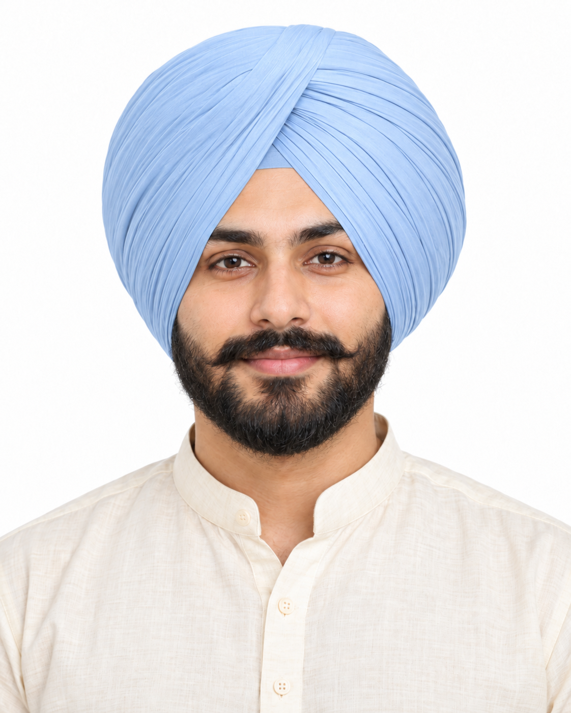Full Voil Blue Turban