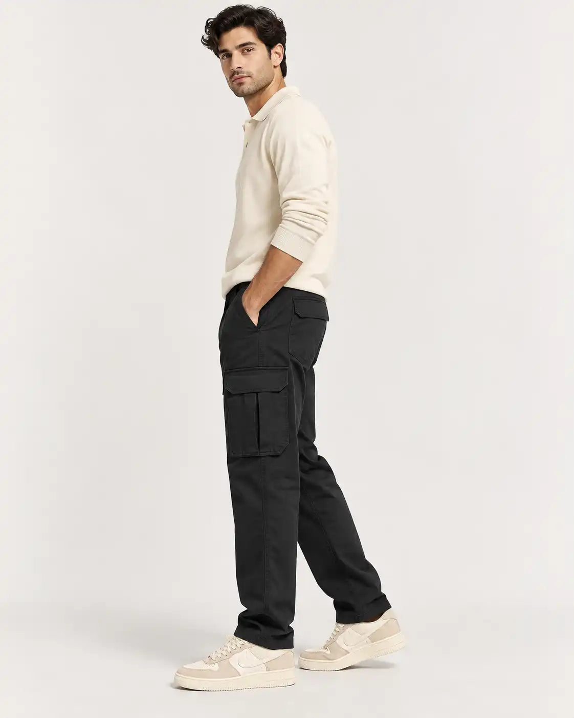 Black Cargo Pant