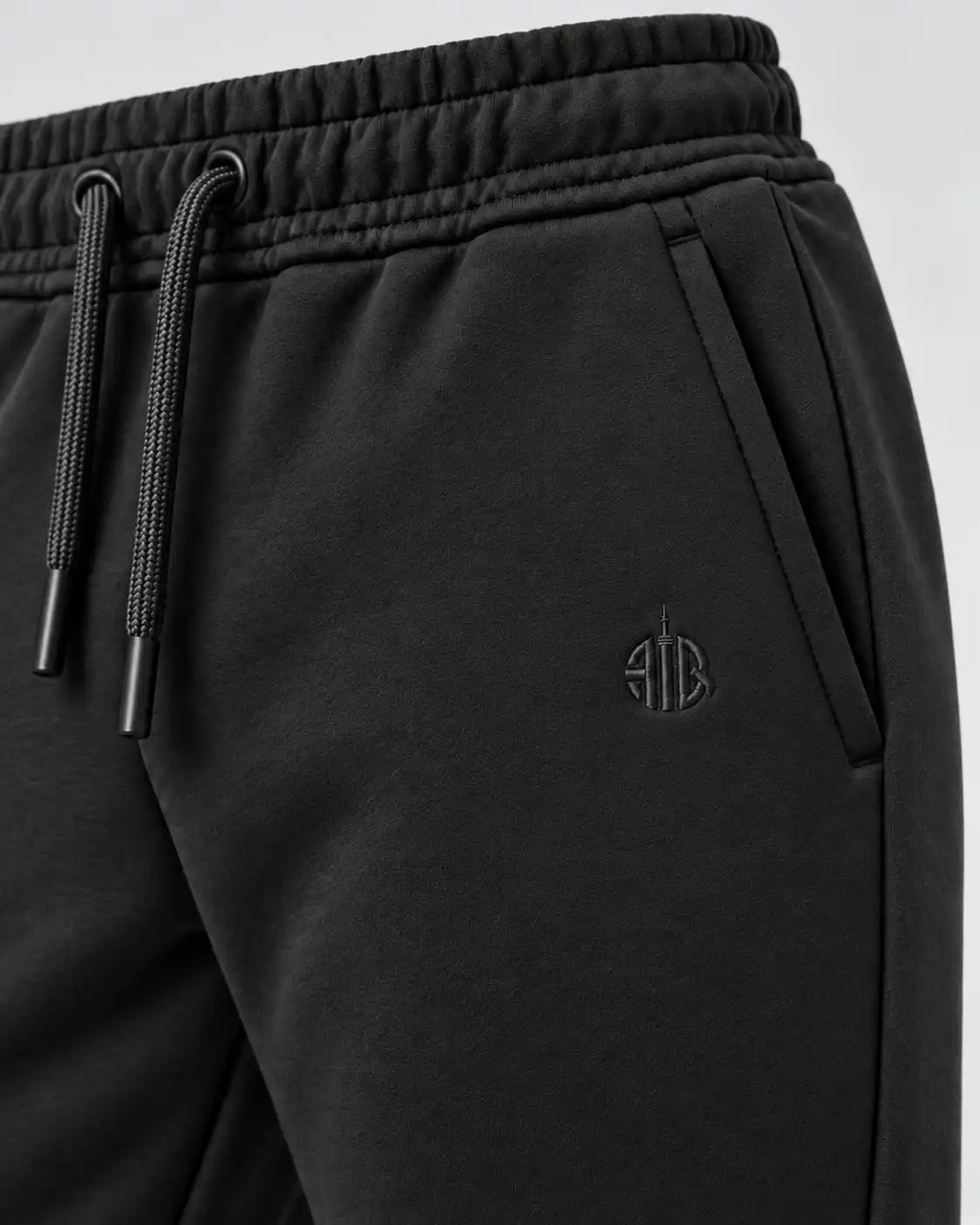 Black Winter Lowers (Trousers)