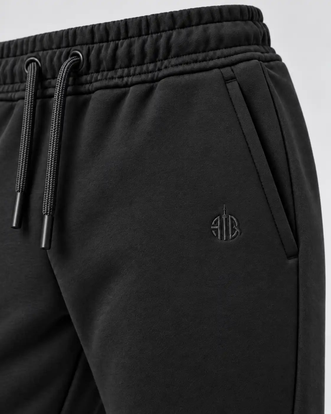Black Winter Lowers (Trousers)