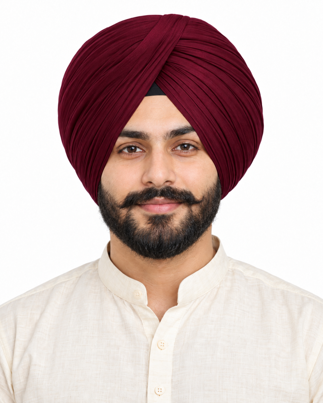 Full Voil Red Turban