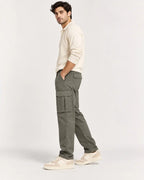 Grey Cargo Pant
