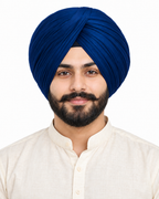 Full Voil Blue Turban