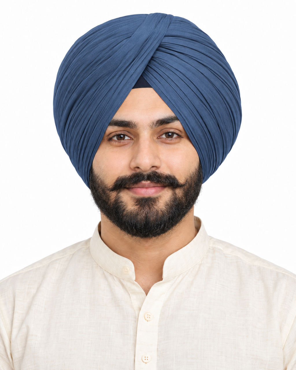 Full Voil Blue Turban
