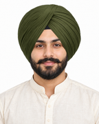 Full Voil Green Turban