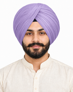 Full Voil Purple Turban