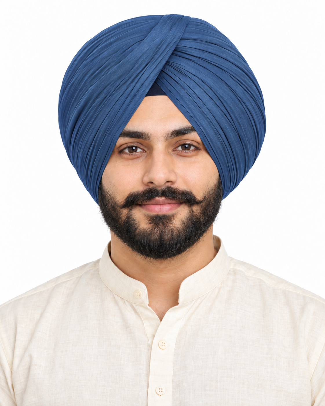 Full Voil Blue Turban