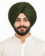 Full Voil Green Turban