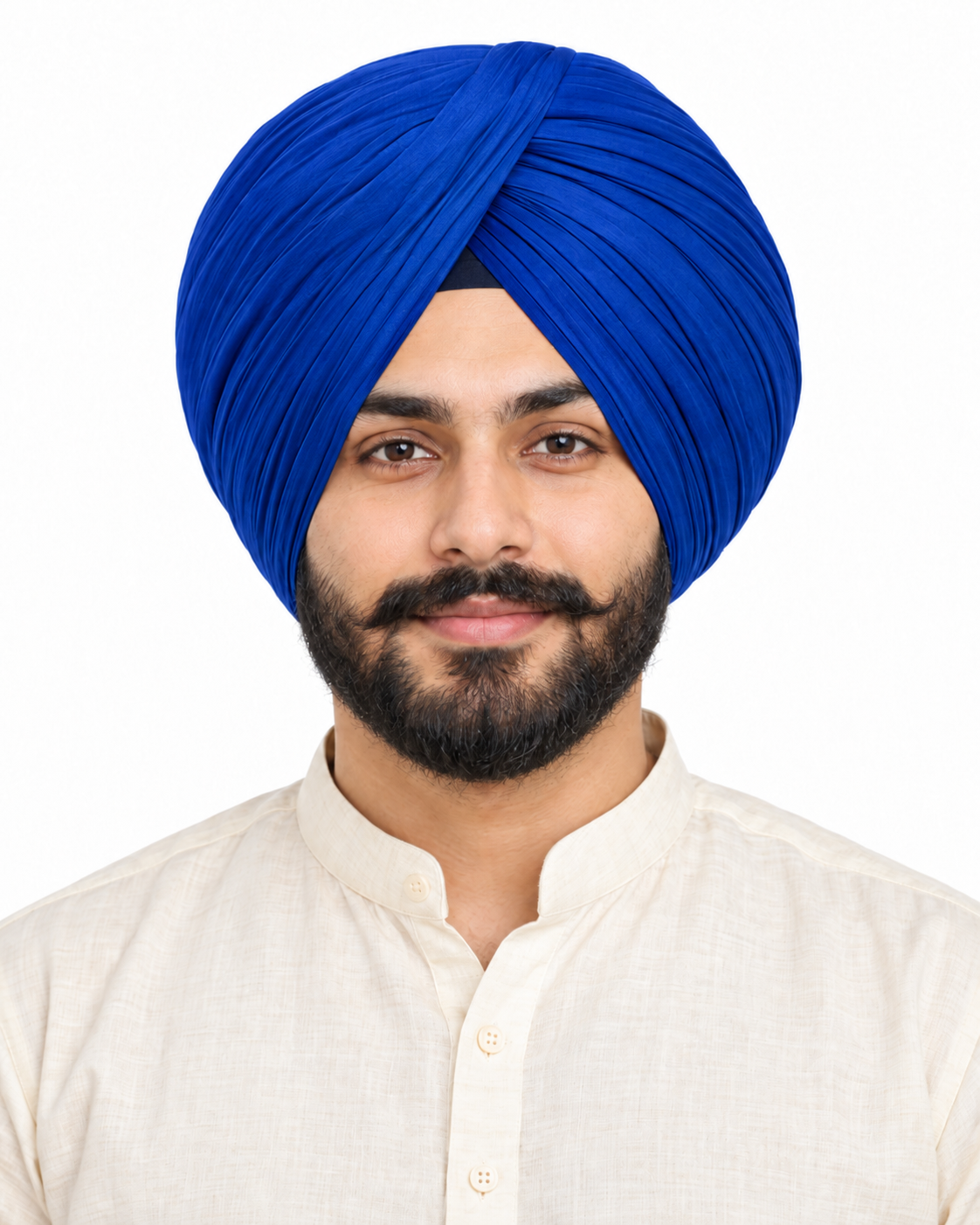 Full Voil Blue Turban