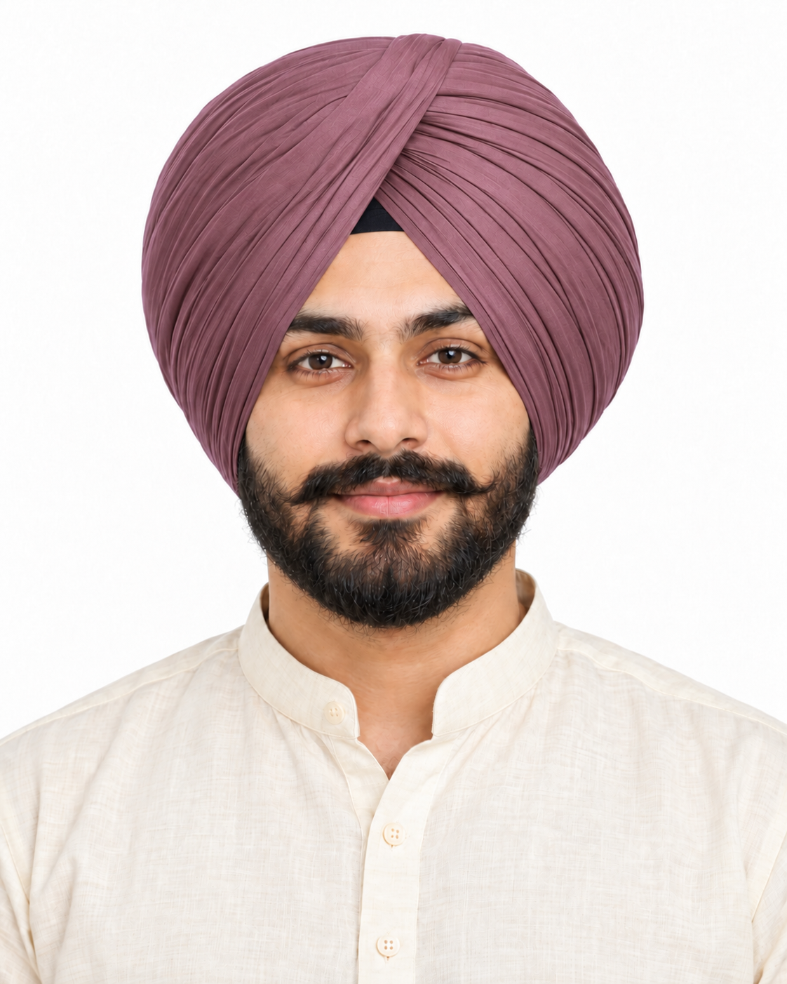 Full Voil Purple Turban