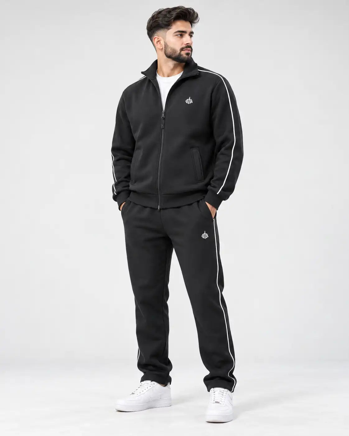 Black Track Suit