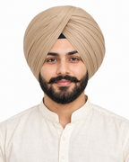 Full Voil Natural & Earthy  Shades Turban