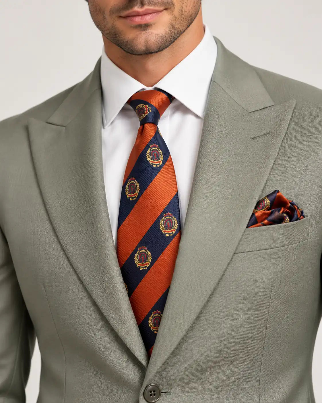 Light Green 2-Piece Coat Pant