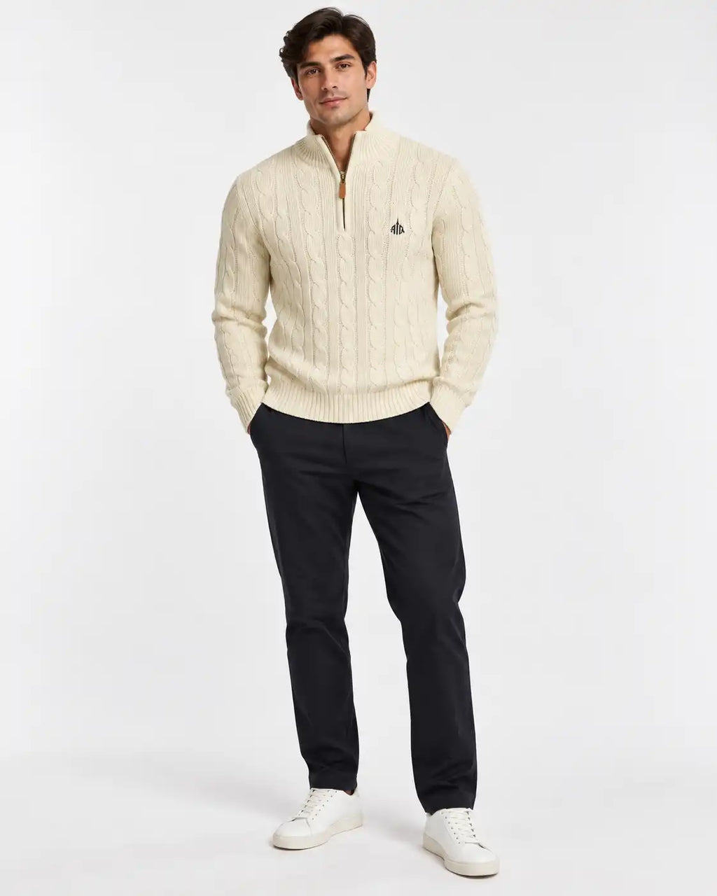 Off-white Zipper Sweater