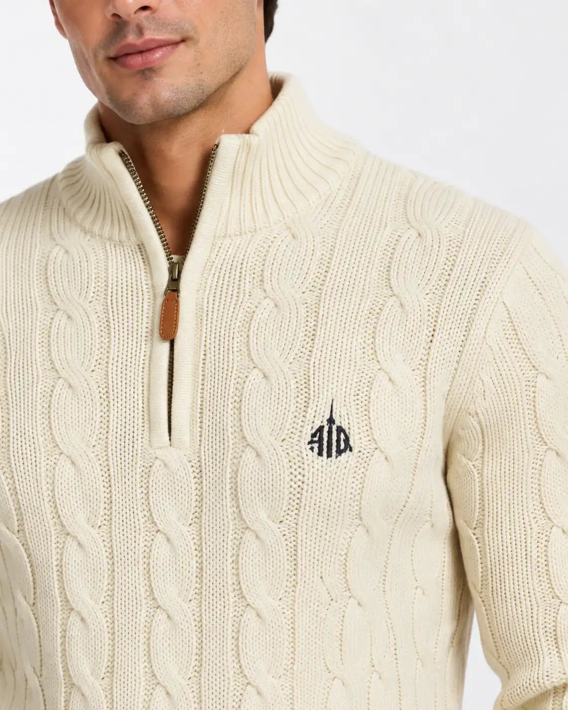 Off-white Zipper Sweater