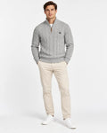 Grey Zipper Sweater