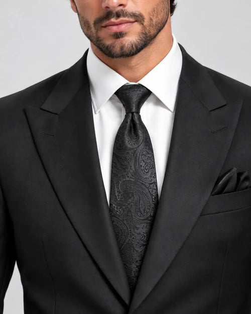Black 2-Piece Coat Pant