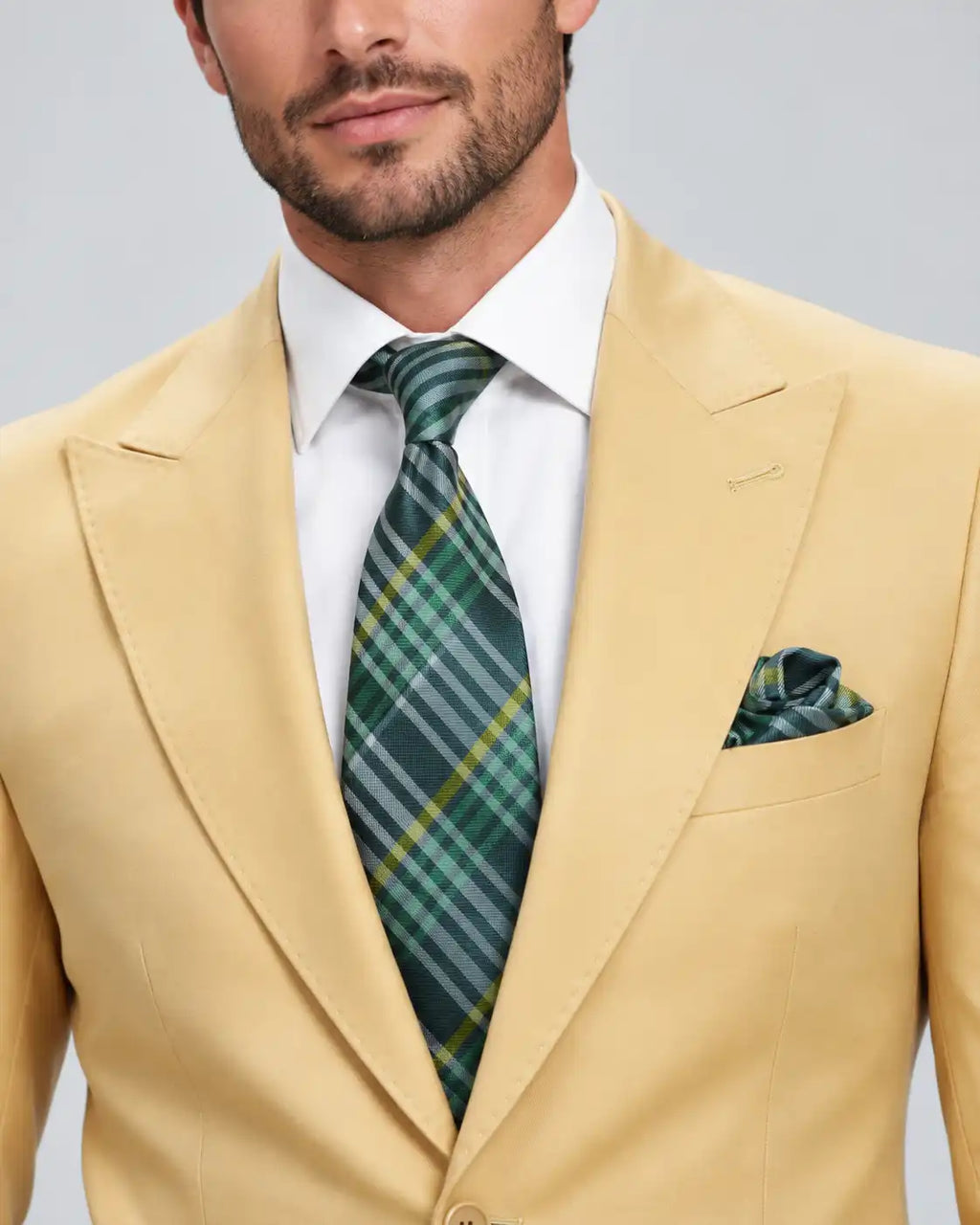 Golden 2-Piece Coat Pant