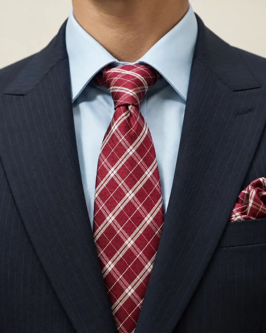 Navy Lining 2-Piece Coat Pant