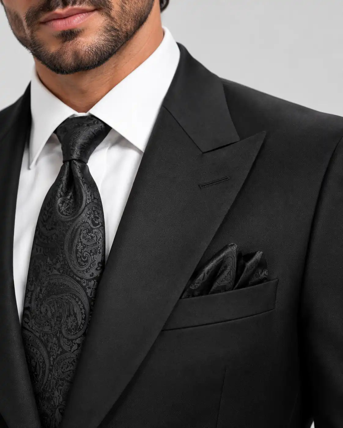 Black 2-Piece Coat Pant