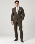 Olive Green 2-Piece Coat Pant