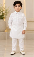 Kids White Kurta Pajama