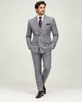 Grey Lining 2-Piece Coat Pant